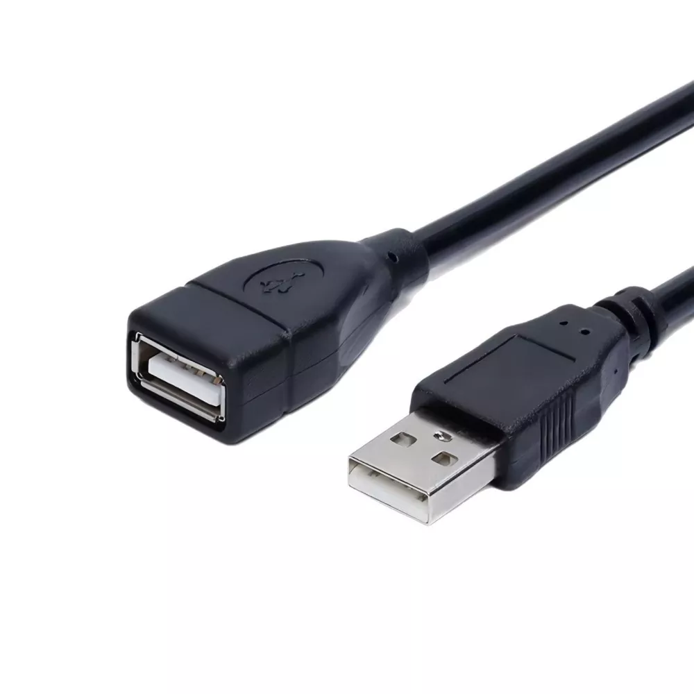 C2G 6in USB 2.0 A-पुरुष से A-महिला एक्सटेंशन केबल